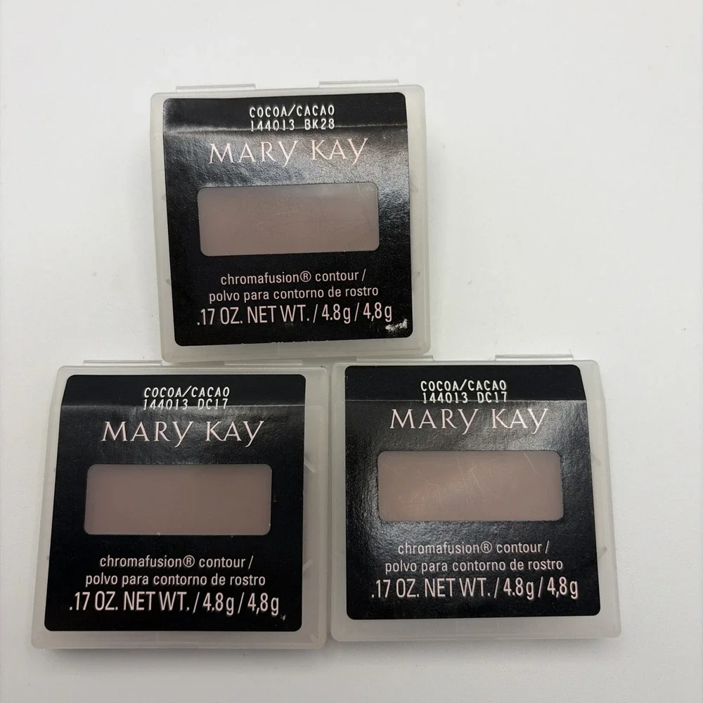 MARY KAY Chromafusion Contour COCOA 144013 NEW Full Size Lot Of 3